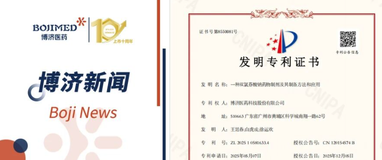 喜讯！Z6尊龙凯时医药自主研发药物造剂技术获发现专利